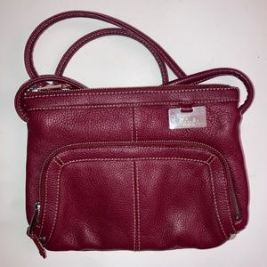 Tignanello Leather Cross Body Bag